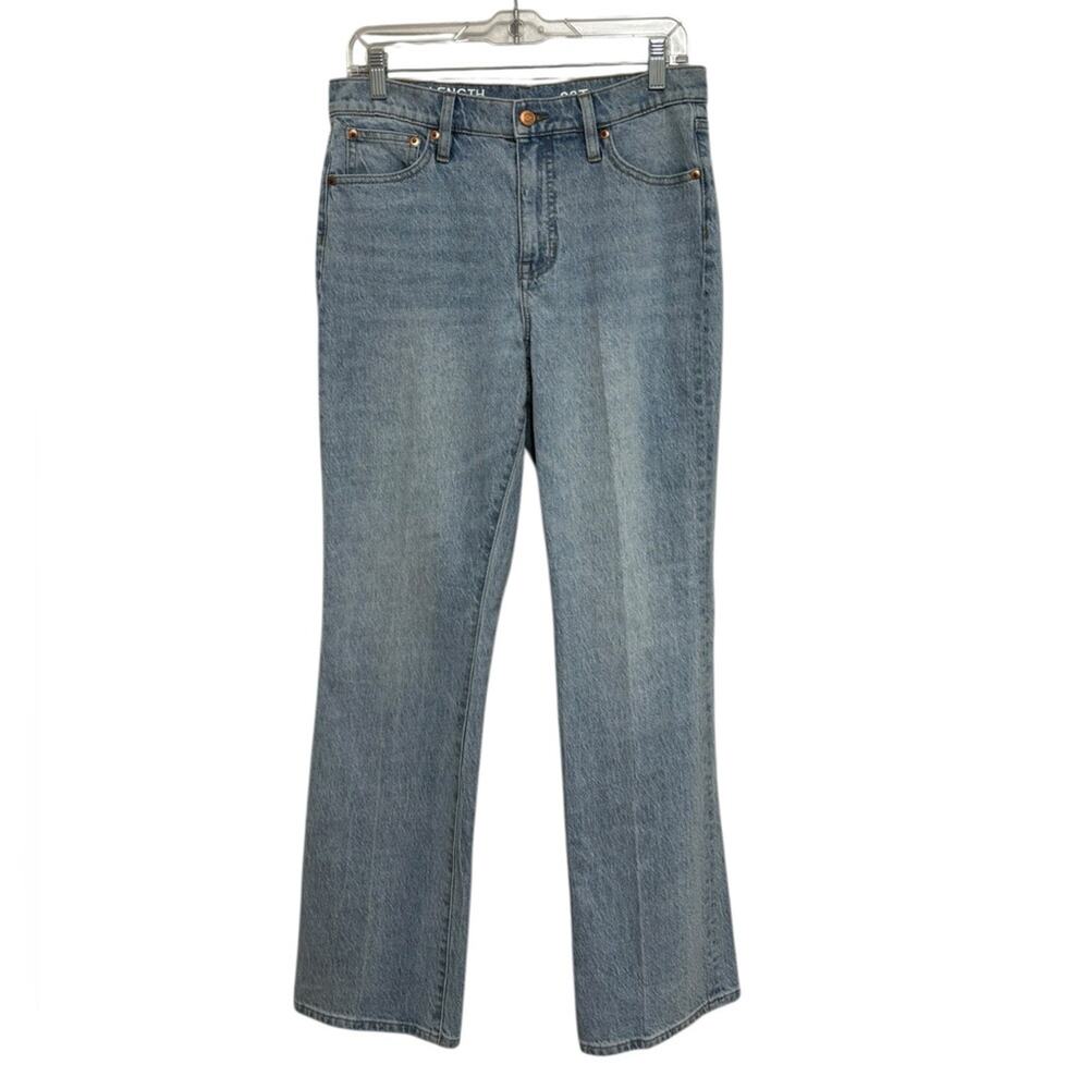 NEW J. Crew Tall Full-Length Demi-Boot Jean in Light Indigo Wash - Size 28 Tall